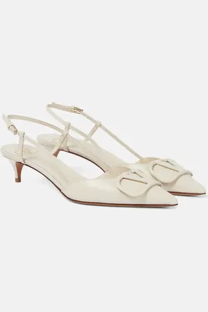 VALENTINO GARAVANI Pumps slingback VLogo in pelle