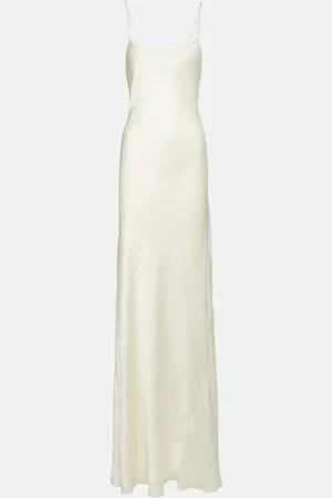 Victoria Beckham Abito sottoveste in raso