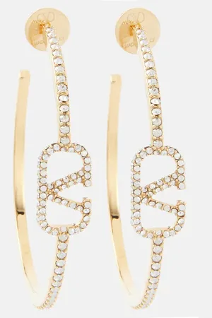 VALENTINO Orecchini VLogo Signature con cristalli