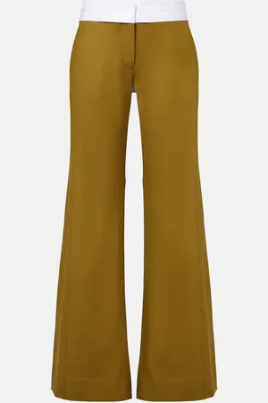Victoria Beckham Pantaloni regular a vita alta