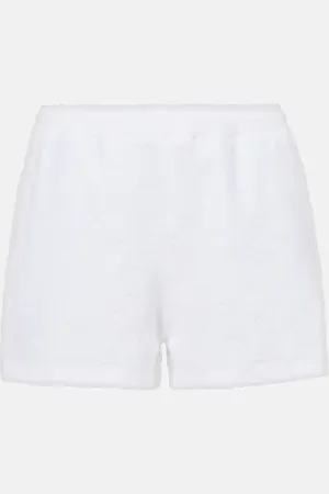 Gucci Shorts in spugna di misto cotone GG