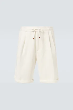 Brunello Cucinelli Bermuda in gabardine