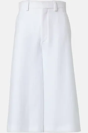Loro Piana Pantaloni culottes Drake a vita alta