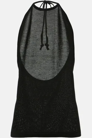 LEMAIRE Top in crêpe di cotone