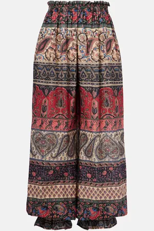 VALENTINO Pantaloni in cotone con stampa