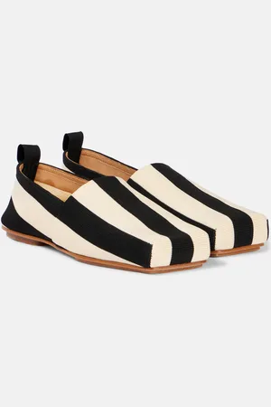 Jacquemus Slip-on Carré a righe