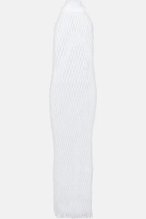 Alaïa Alaïa Abito lungo in macramé