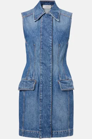 Sportmax Abito corto Carabo in denim