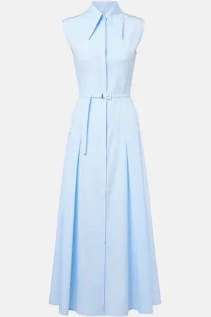 GABRIELA HEARST Abito midi Becca in cotone