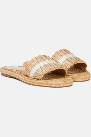 Aquazzura Sandali Playa in rafia
