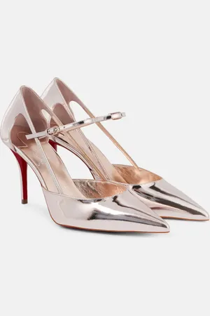 Christian Louboutin Pumps Mary Jane Miss Z Strap 80 in vernice