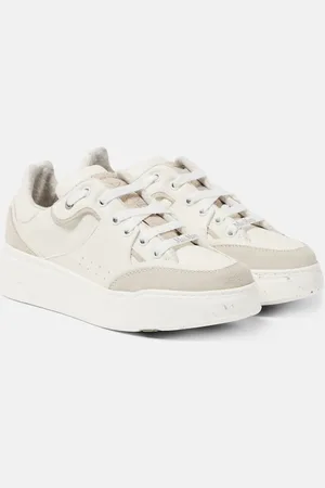 Max Mara Sneakers ActiveGreen in pelle