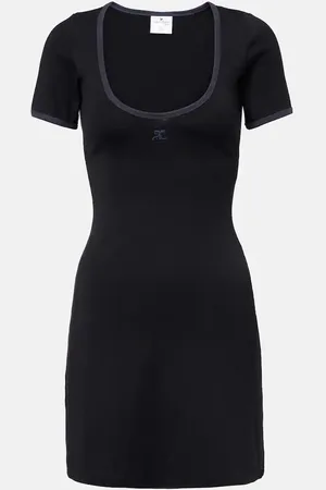 Courrèges Courrèges Abito corto Holistic in cotone