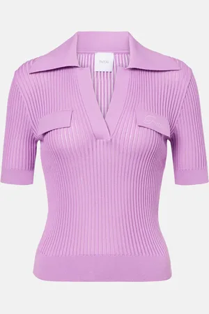 Patou Polo in cotone a coste