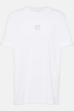 Loewe X On - T-shirt in jersey con logo