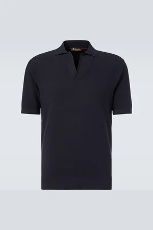 Loro Piana Polo Walkery in cotone e seta