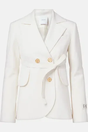 Patou Blazer doppiopetto in misto lana