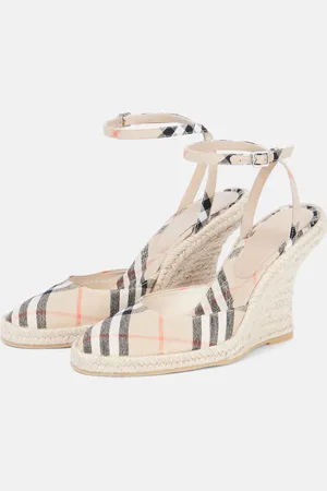 Burberry Espadrillas con zeppa LF Mews 90