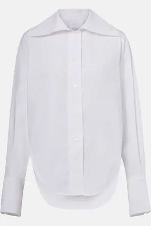Patou Camicia Violin in popeline di cotone