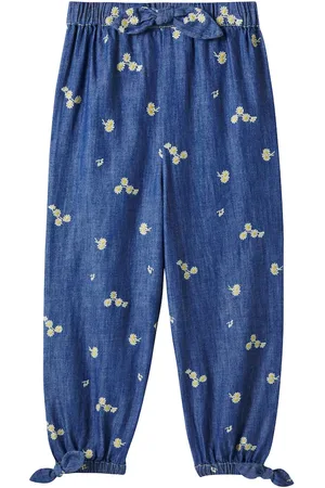 ZIMMERMANN Pantaloni Lucky Kids in cotone con ricamo