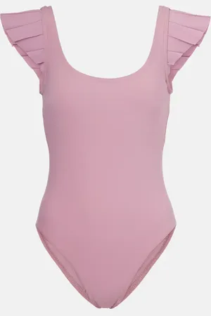 Karla Colletto Costume intero Alora con volant