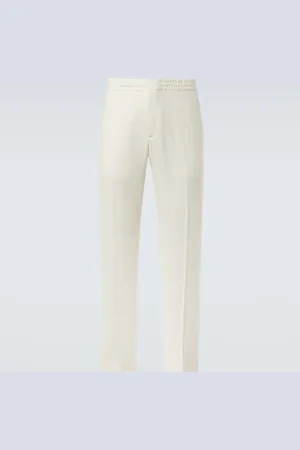 Ermenegildo Zegna Pantaloni regular in lino
