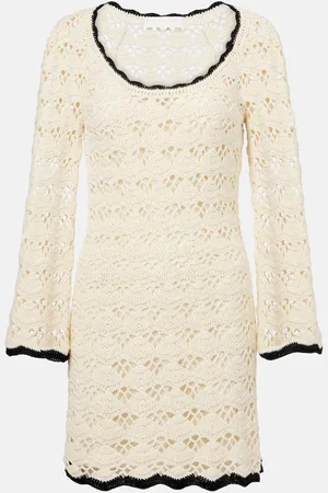 ZIMMERMANN Abito corto Rhiannon in cotone