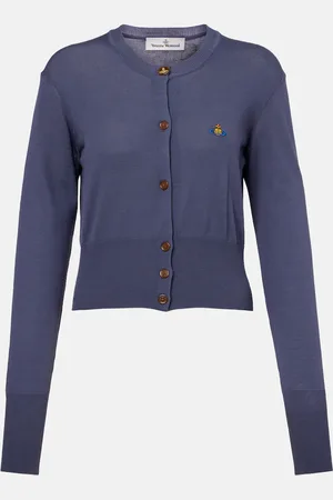 Vivienne Westwood Cardigan cropped Bea Orb in cotone