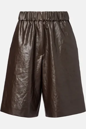 DRIES VAN NOTEN Bermuda in raso