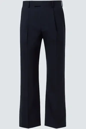 Auralee Pantaloni regular in lana