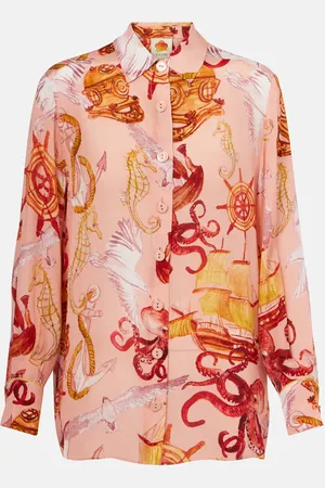 Farm Rio Camicia Nautical Wonder con stampa