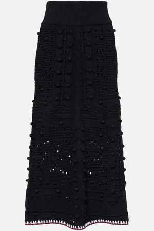 Dorothee Schumacher Gonna midi in misto cotone