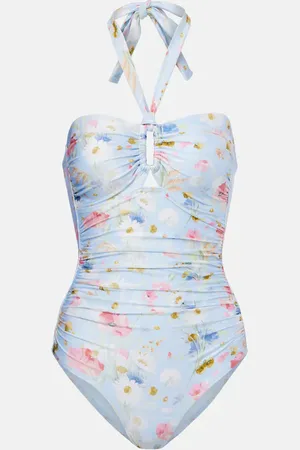 ZIMMERMANN Costume intero Lucky con stampa floreale