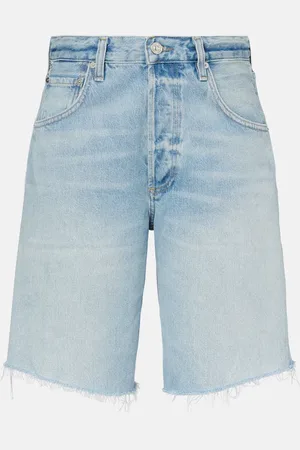 Citizens of Humanity Shorts di jeans Ayla a vita media