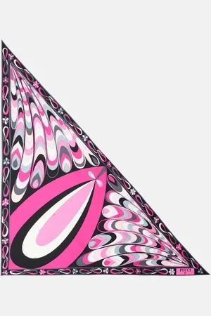 Puccini Foulard Maddalena e Onde in seta