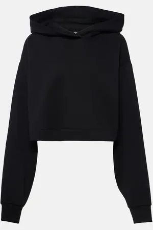 alo Felpa cropped Bae in misto cotone