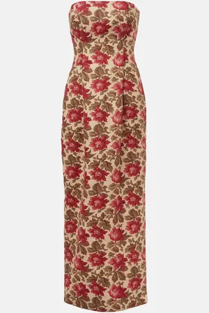 POSSE Abito bustier Rosalie in lino