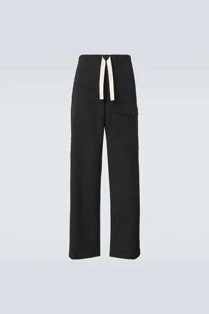 DRIES VAN NOTEN Pantaloni sportivi in lana