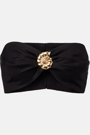 Adriana Degreas Top a fascia in misto cotone