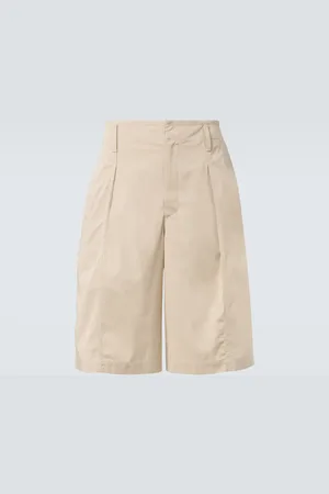 LEMAIRE Bermuda oversize in twill di cotone