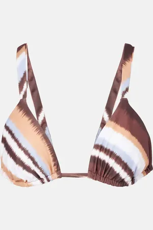 FAITHFULL THE BRAND Top bikini Mary a righe