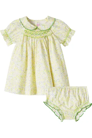 La Coqueta Baby - Abito e culottes Palma in cotone