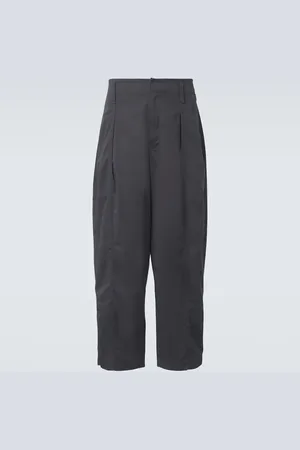 LEMAIRE Pantaloni in twill di cotone