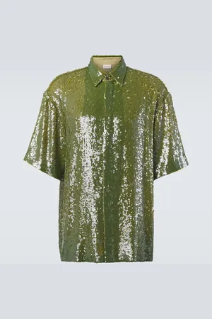 DRIES VAN NOTEN Camicia con paillettes