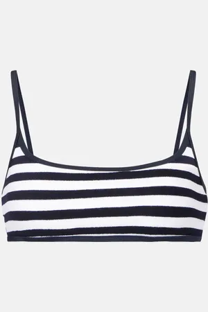 Jade Swim Top bikini Muse Scoop a righe