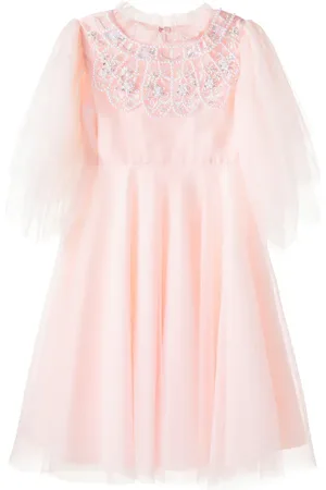 Tutu Du Monde Abito Tulip Twirl in tulle con perline