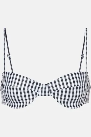 FAITHFULL THE BRAND Top bikini Farrah a quadretti