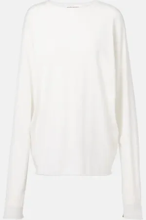 EXTREME CASHMERE T-shirt N°347 Aries in cotone e cashmere