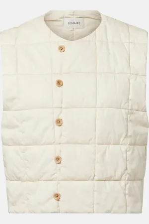 LEMAIRE Gilet imbottito in cotone