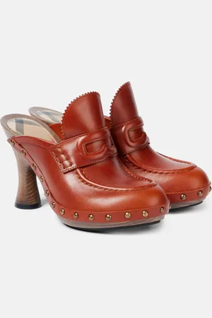Burberry Mules 75 in pelle